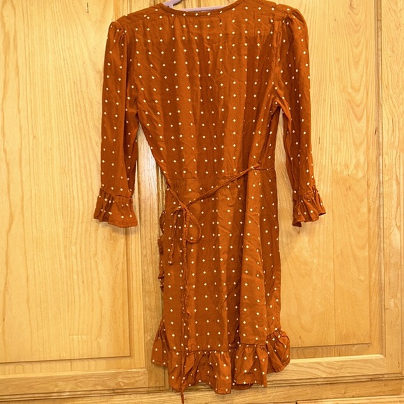 Faithful The Brand Polka Dot Wrap Dress - Picture 11 of 13